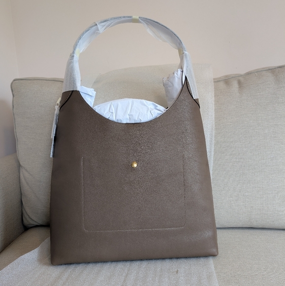 Coach Brooklyn Shoulder Bag 39 | Dark Stone | NWT | $495 Retail - Picture 6 of 10